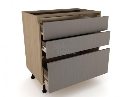 Стол с ящиками СЯ-80, Женева (800*520*870) Дуб Палермо/Серый камень , 22020 в Каменске-Уральском