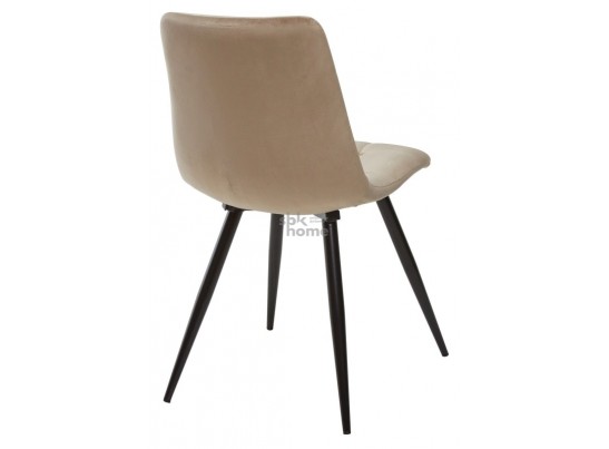 Стул TERAMO UF 910-01/каркас черный (450*580*850) Латте, 2604 в Каменске-Уральском