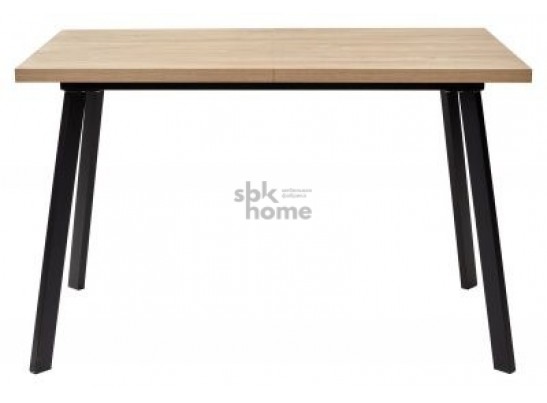 Стол ФИН Дуб Канзас/каркас черный (1200*700*750), 925639 в Каменске-Уральском