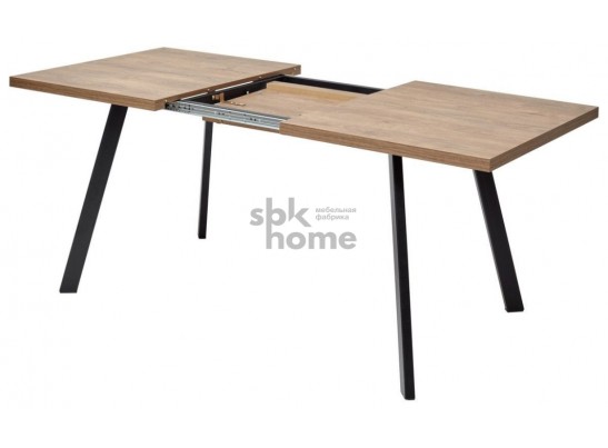 Стол BRICK M 140 Дуб Канзас/ каркас черный (1400*850*750), 921954 в Каменске-Уральском