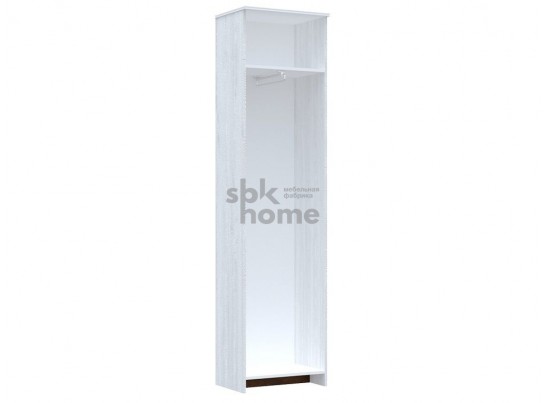 Шкаф для одежды 1-но дверный, Кантри (592*410*2104) Сосна Андрерсен/Орех Риббек темный, 30905 в Каменске-Уральском