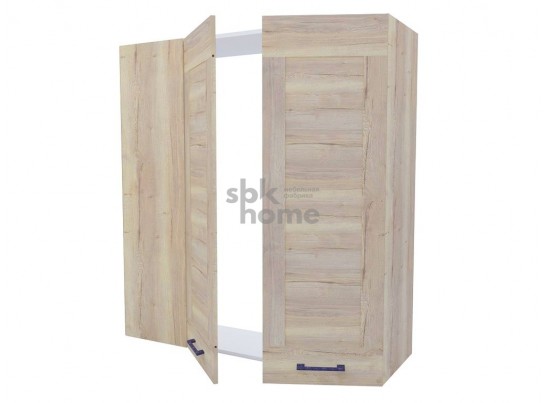 Пенал угловой ПУ-1216 (720), Дублин (1216*400*1308) Дуб галифакс белый, 21673 в Каменске-Уральском