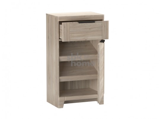 Тумба высокая узкая, Юта (543*377*1000) Дуб Мария, 50605 в Каменске-Уральском