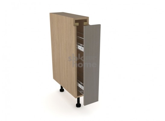 Стол, бутылочница СБ-15, Женева (150*520*870) Дуб Палермо/Серый камень , 22016 в Каменске-Уральском