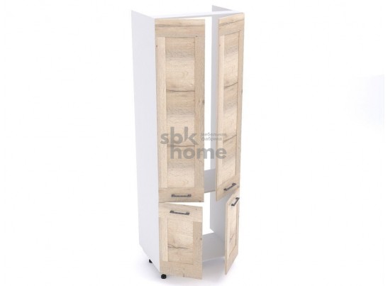 Пенал П-2, Дублин (800*570*2406) Дуб галифакс белый, 21672 в Каменске-Уральском