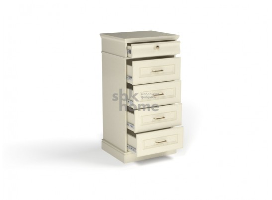 Комод высокий, Сиена (550*469*1097) Береза бежевая, 12304 в Каменске-Уральском