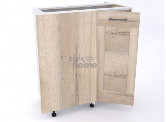 Стол угловой 960 СУ -100 правый , Дублин (900*470*1060) Дуб галифакс белый, 21628 в Каменске-Уральском