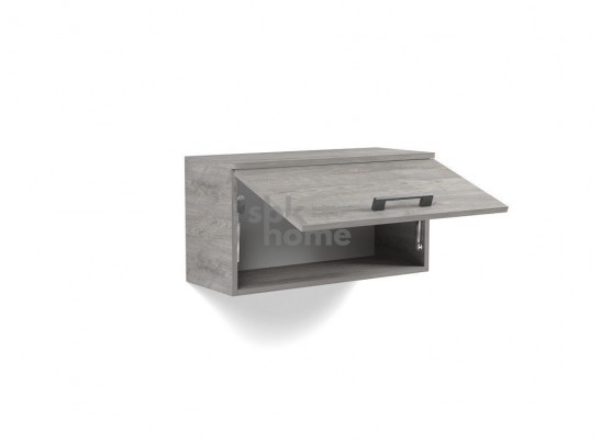 Шкаф-полка Д-9 навесная, Денвер (650*270*343) Риббек серый, 31312 в Каменске-Уральском