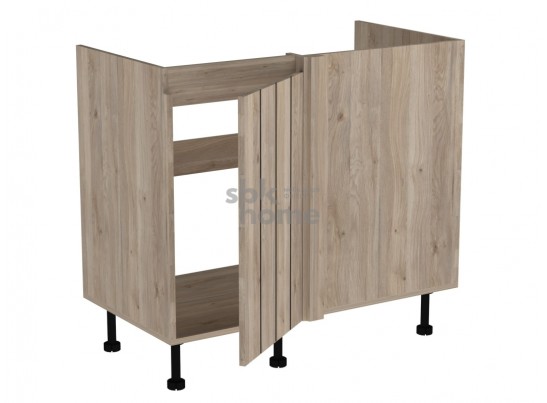 Стол под мойку угловой СМУ-100 левый, Оттава (954*534*870) Дуб Палермо, 22213 в Каменске-Уральском