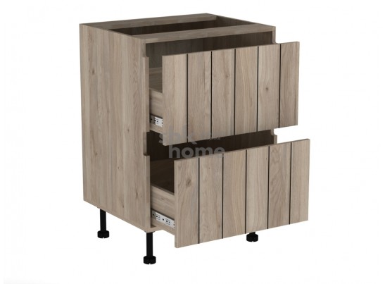 Стол с ящиками СЯ-60 (2), Оттава (600*520*870) Дуб Мария, 22221 в Каменске-Уральском