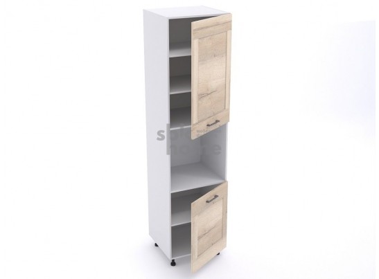 Пенал 960 ПГ-60 под духовой шкаф, Дублин (600*570*2406) Дуб галифакс белый, 21666 в Каменске-Уральском