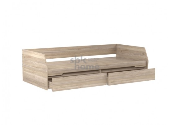 Кровать с ящиками, Юта (2042*974*560) Дуб Мария, 12234 в Каменске-Уральском