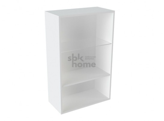 Шкаф со стеклом ШСТ-60, Бьянка (600*320*960) Белый, 21132 в Каменске-Уральском