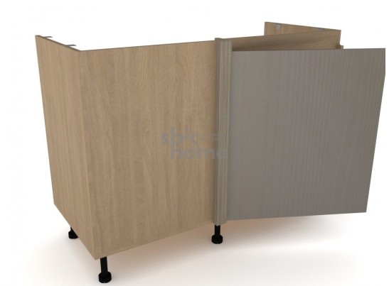 Стол под мойку угловой СМУ-120 правый, Женева (1154*534*870) Дуб Палермо/Серый камень , 22032 в Каменске-Уральском