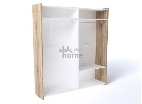 Шкаф 4-х дверный, Магнолия (2048*550*2280) Бардолино, 10813 в Каменске-Уральском