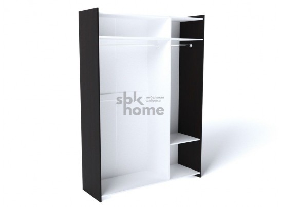 Шкаф 3-х дверный, Магнолия (1598*558*2280) Венге, 10714 в Каменске-Уральском