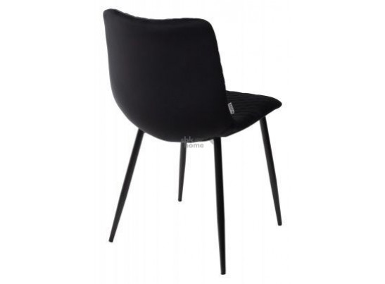 Стул ЧЕРНЫЙ BLUVEL-19/каркас черный, TINTIN (400*450*810) Черный, 925629 в Каменске-Уральском