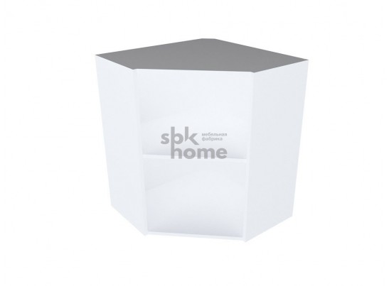 Шкаф угловой ШУ-60, Канзас (600*600*720) Капучино Софт, 20929 в Каменске-Уральском