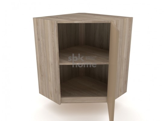 Шкаф угловой ШУ-60, Оттава (600*600*720) Дуб Мария/Бежевый, 22232 в Каменске-Уральском