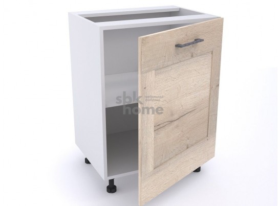 Стол С-60, Дублин (600*470*820) Дуб галифакс белый, 21605 в Каменске-Уральском