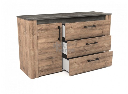 Комод, Денвер (1300*435*750) Дуб Веллингтон, 11803 в Каменске-Уральском