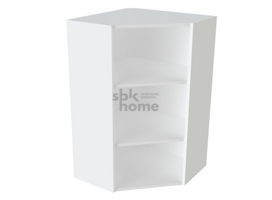 Шкаф угловой ШУ-60, Бьянка (600*600*960) Белый, 21135 в Каменске-Уральском