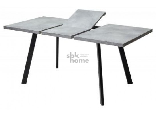 Стол BRICK M 120 Бетон Портленд/каркас белый (1200*850*750), УТ-00003619 в Каменске-Уральском