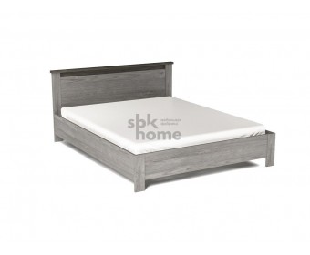 Кровать  1600, Денвер (1668*2077*860) Риббек серый, 11707