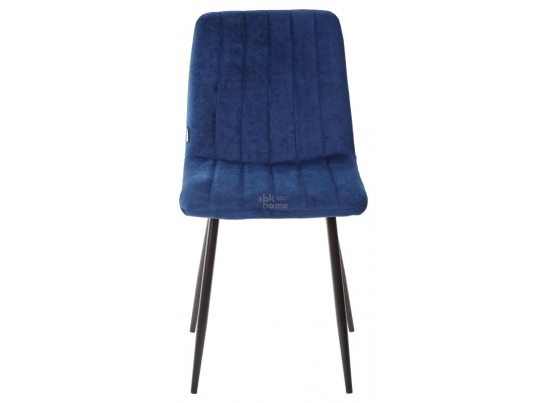 Стул синий/G062-49/каркас черный, DUBLIN (450*560*880) Синий, UDC7066G06249 в Каменске-Уральском