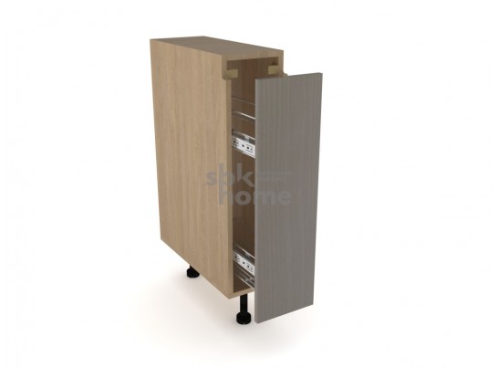 Стол, бутылочница СБ-20, Женева (200*520*870) Дуб Палермо/Серый камень , 22017 в Каменске-Уральском