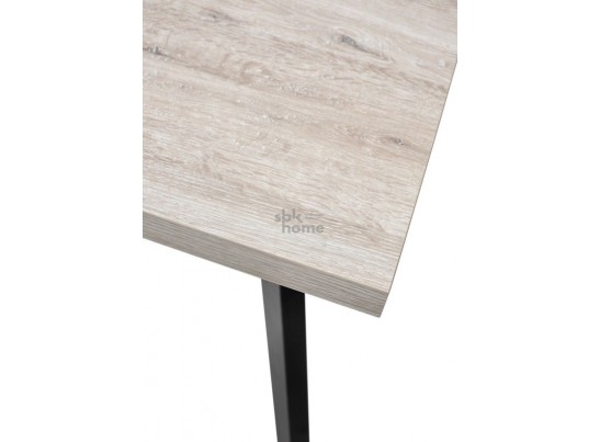 Стол BRICK M 140 Дуб Анкона/каркас черный (1400*850*750), 921955 в Каменске-Уральском