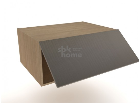 Шкаф АГ-80, Женева (800*586*360) Дуб Палермо/Серый камень , 22027 в Каменске-Уральском