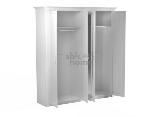 Шкаф 4-х дверный, Клер (2094*593*2300) Сосна Андерсен, 11908 в Каменске-Уральском