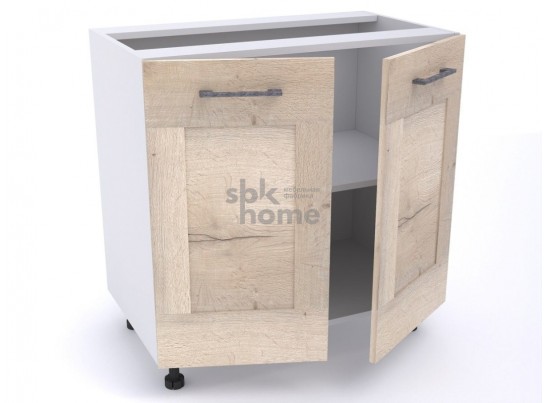 Стол С-80 (520), Дублин (800*520*820) Дуб галифакс белый, 21679 в Каменске-Уральском