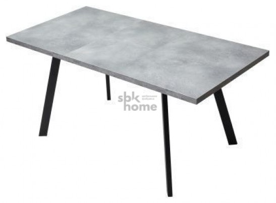 Стол BRICK M 120 Бетон Портленд/каркас белый (1200*850*750), УТ-00003619 в Каменске-Уральском