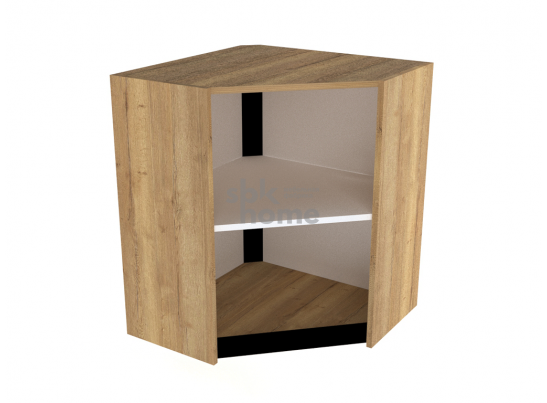 Шкаф угловой ШУ-60, Сити (600*600*720) Дуб Галифакс натуральный, 20829 в Каменске-Уральском