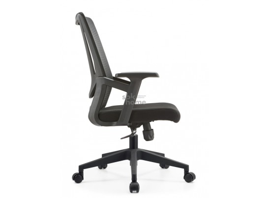 Кресло офисное,вращающееся LJ-2201В BLACK (610*500*1070), LJ-2201В BLACK ИМП в Каменске-Уральском