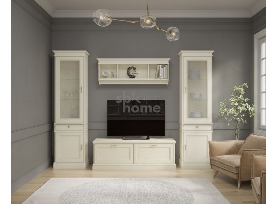 Тумба под TВ, Сиена (1454*516*498) Береза бежевая, 31805 в Каменске-Уральском