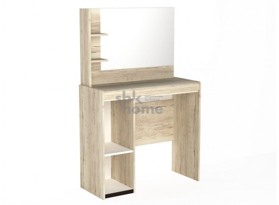 Туалетный столик, Мале (932*384*1451) Дуб галифакс белый, 11225 в Каменске-Уральском