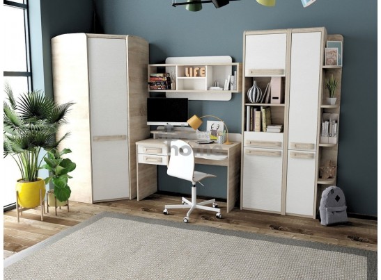 Стол компьютерный, Чемпион (1204*600*900) Бардолино/Вудлайн, 40106 в Каменске-Уральском