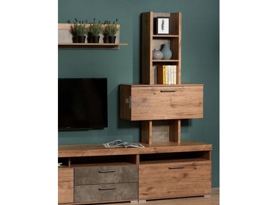 Тумба Д-5 малая под ТВ, Денвер (900*450*576) Дуб Веллингтон, 31408 в Каменске-Уральском