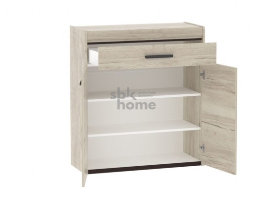 Тумба 900 ПМ-4 высокая, Мале (900*384*1020) Дуб галифакс белый, 50503 в Каменске-Уральском