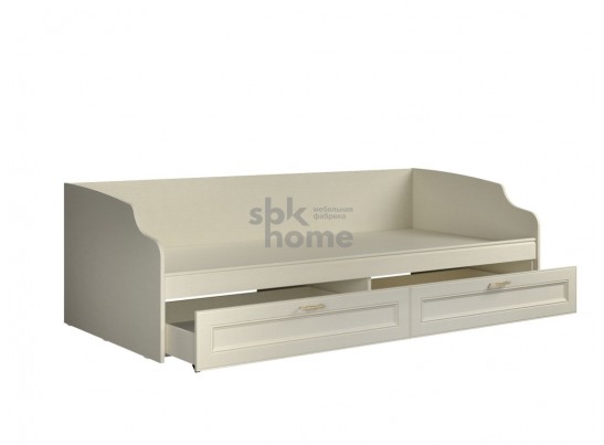 Кровать с ящиками, Сиена (2042*952*630) Береза бежевая, 12323 в Каменске-Уральском