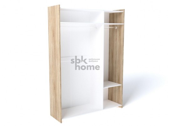 Шкаф 3-х дверный, Магнолия (1598*558*2280) Бардолино, 10812 в Каменске-Уральском