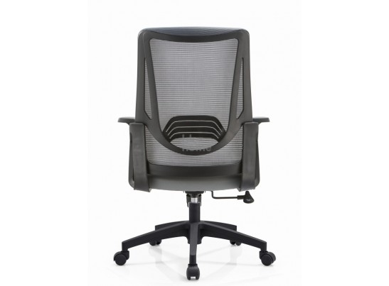 Кресло офисное,вращающееся LJ-2201В GREY (610*500*1070), LJ-2201В GREY ИМП в Каменске-Уральском