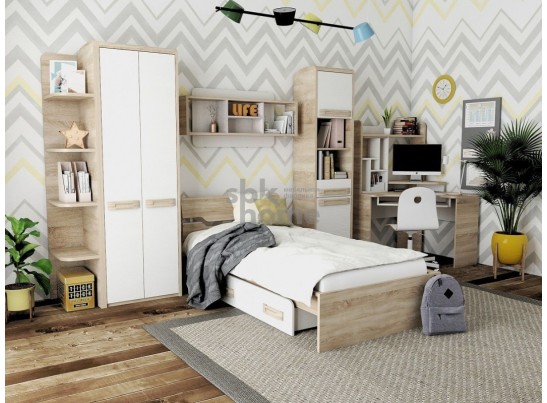 Стол компьютерный угловой, Чемпион (1002*1002*1545) Бардолино/Вудлайн, 40107 в Каменске-Уральском