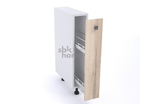 Стол, бутылочница СБ-15 , Дублин (150*470*820) Дуб галифакс белый, 21608 в Каменске-Уральском