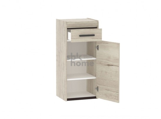 Тумба 450 ПМ-5 высокая, Мале (450*384*1020) Дуб галифакс белый, 50504 в Каменске-Уральском