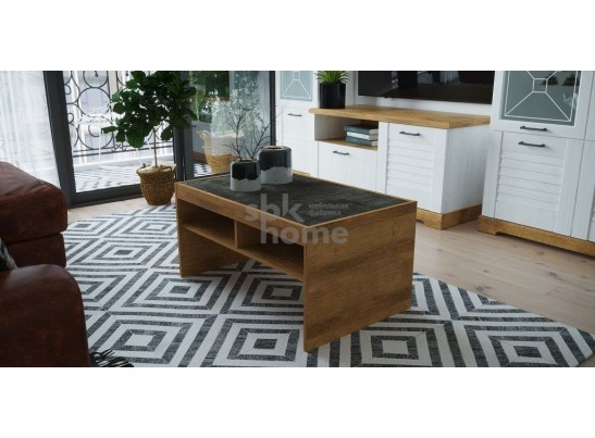 Стол журнальный №3, Честер (868*520*450) Риббек Натуральный, 60509 в Каменске-Уральском