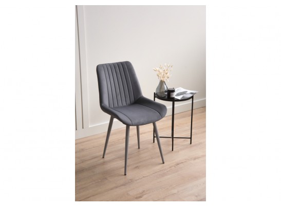 Стул на металлокаркасе Седа темно-серый (zd 995) / серый в Каменске-Уральском